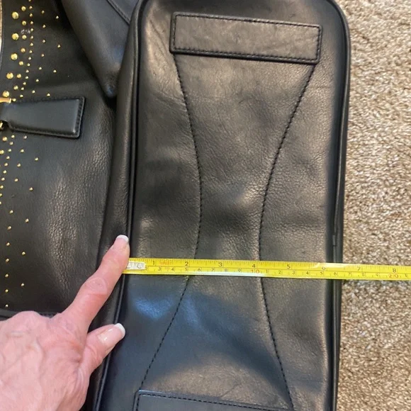 Cole Haan women’s large black leather tote NWT - Picture 12 of 14